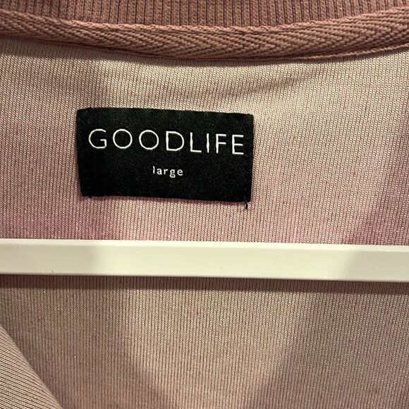 Goodlife men's zip up velour jacket large - Picture 2 of 4